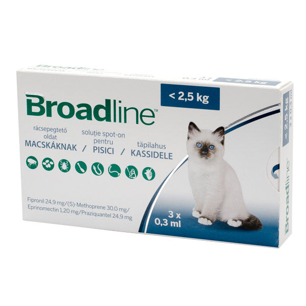 Broadline Cat (sub 2.5 kg) x 1 pipete
