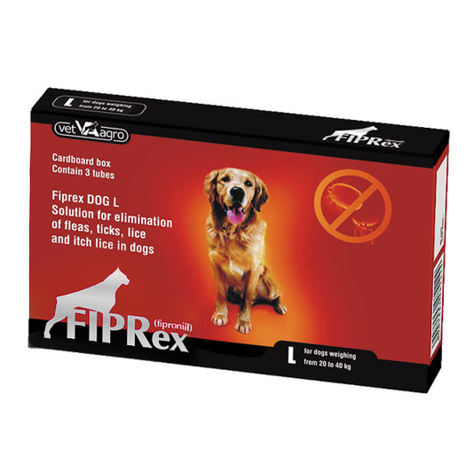 Fiprex 75 L (20-40kg) x 3 pipete