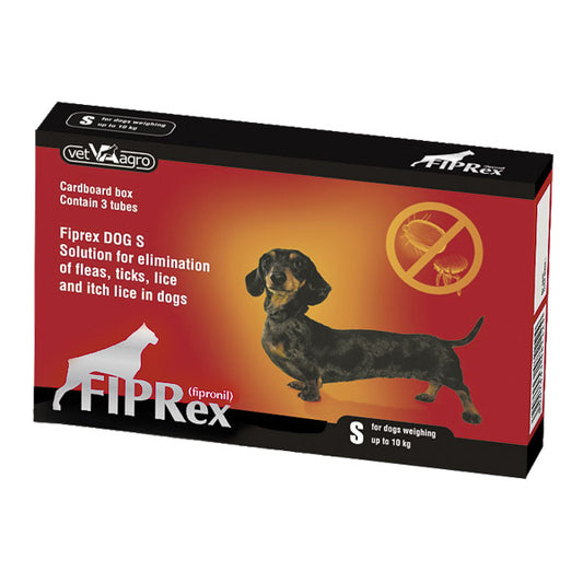 Fiprex 75 S (2-10kg) x 3 pipete