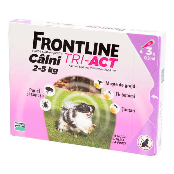 Frontline Tri-Act XS (2-5kg) x 1 pipete