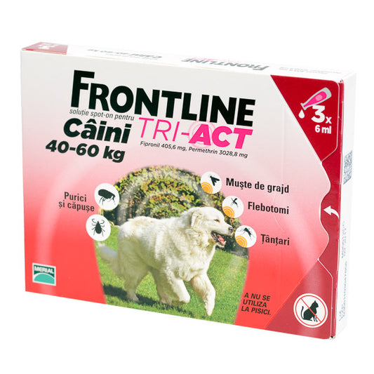 Frontline Tri-Act XL (40-60kg) x 1 pipete