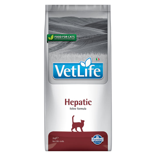 Vet Life Natural Diet Cat Hepatic 2 kg