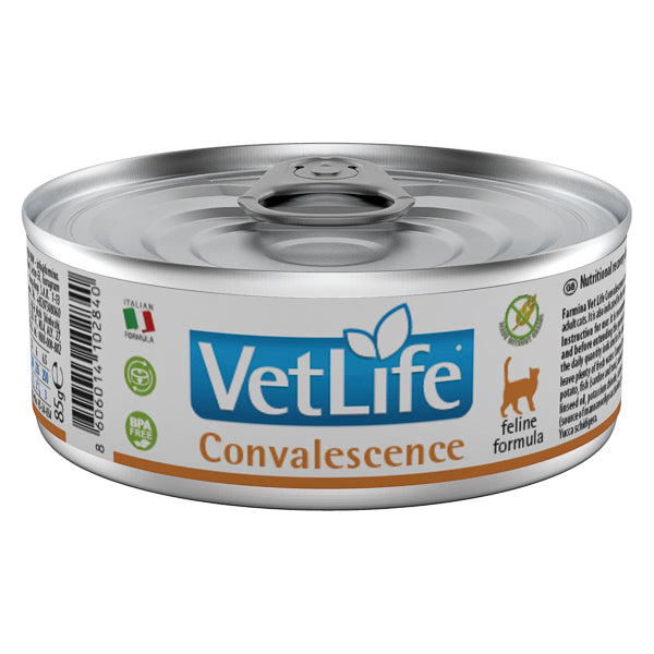 Vet Life Natural Diet Cat Convalescence conserva 85 gr