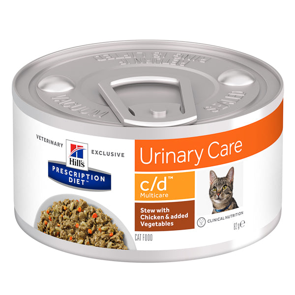 Hill's PD Feline C/D Chicken and Vegetable Stew 82 g