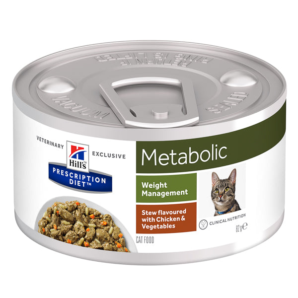 Hill's PD Feline Metabolic Chicken and Vegetable Stew 82 g