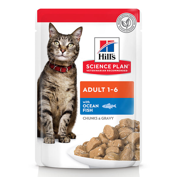 Hill's SP Feline Adult Ocean Fish 85 g (plic)