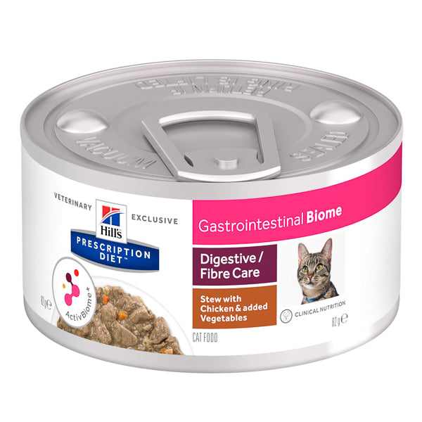 Hill's PD Feline Gastrointestinal Biome Chicken and Vegetable Stew 82 g