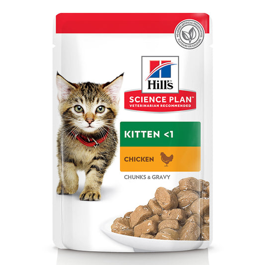 Hill's SP Feline Kitten Chicken 85 g (plic)