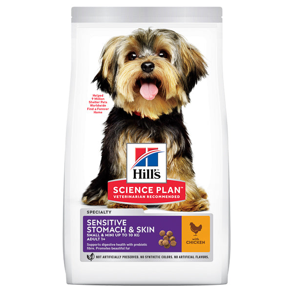 Hill's SP Canine Adult Small and Mini Sensitive Stomach and Skin Chicken 6 kg