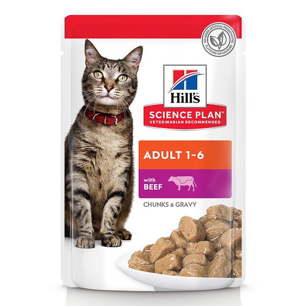 Hill's SP Feline Adult Beef 85 g (plic)