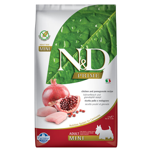 ND Prime Dog Chicken and Pomegranate Adult Mini 2.5 kg