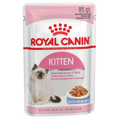 Royal Canin Kitten Instinctive în gelatină Hrană umedă