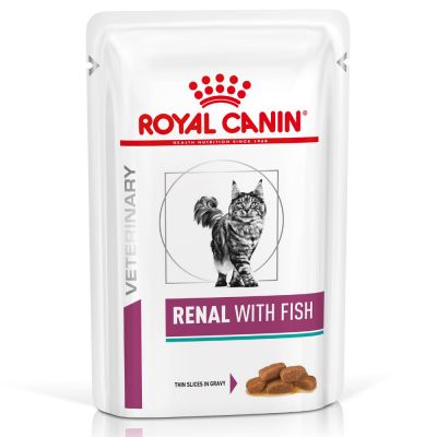 Royal Canin Veterinary Feline Renal Ton Hrană umedă 12x85gr