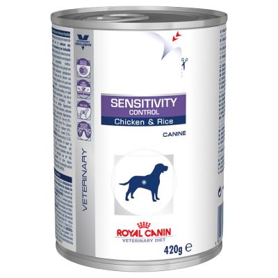 Royal Canin Veterinary Canine Sensitivity Control Pui & orez Hrană umedă
