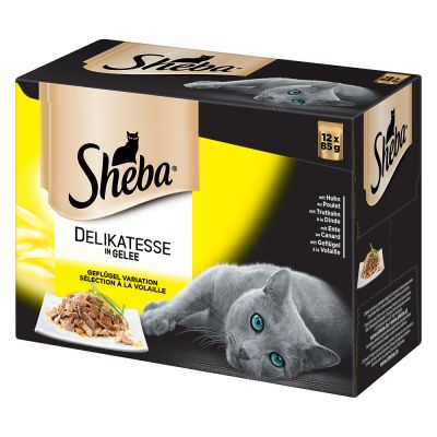Multipack Varietăți Sheba Pliculețe 12 x 85 g