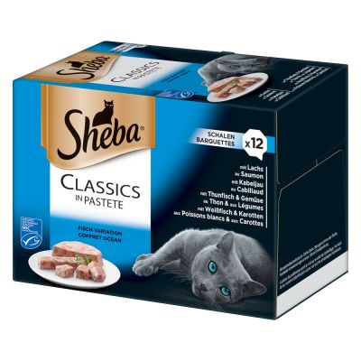 Sheba Varietăți Megapachet tăvițe 24 x 85 g