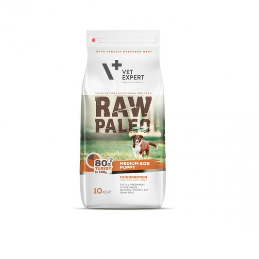 RAW PALEO, PUPPY, RASE MEDII, 10 KG