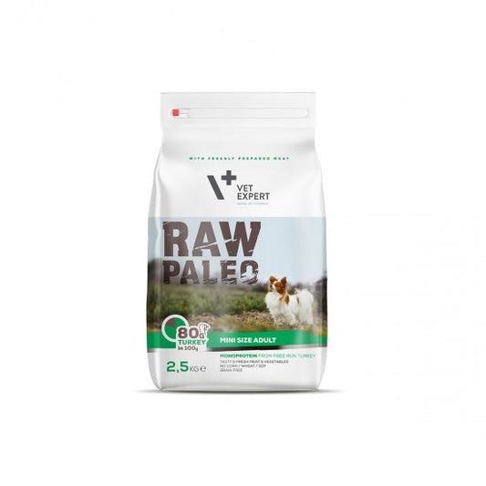 RAW PALEO, ADULT, RASE MICI, 2.5 KG