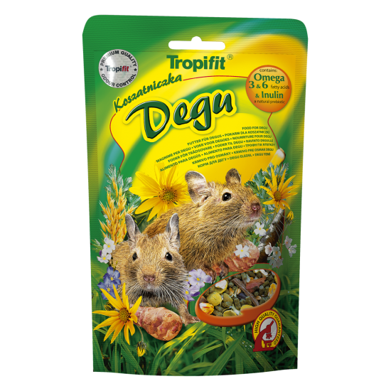 HRANA PENTRU VEVERINTE TROPIFIT PREMIUM DEGU, 400 G