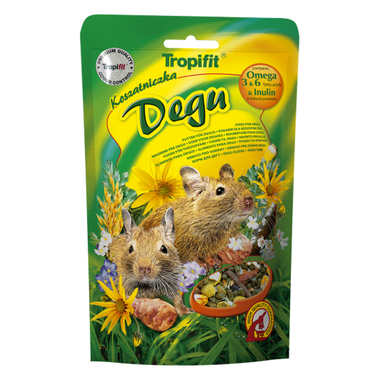 HRANA PENTRU VEVERINTE TROPIFIT PREMIUM DEGU, 400 G
