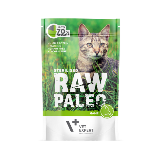 RAW PALEO CAT, STERILISED, VANAT, 100 G