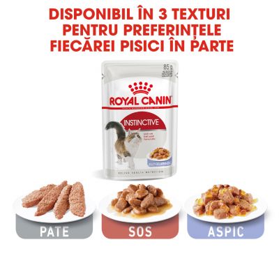 Royal Canin Instinctive în gelatină Hrană umedă