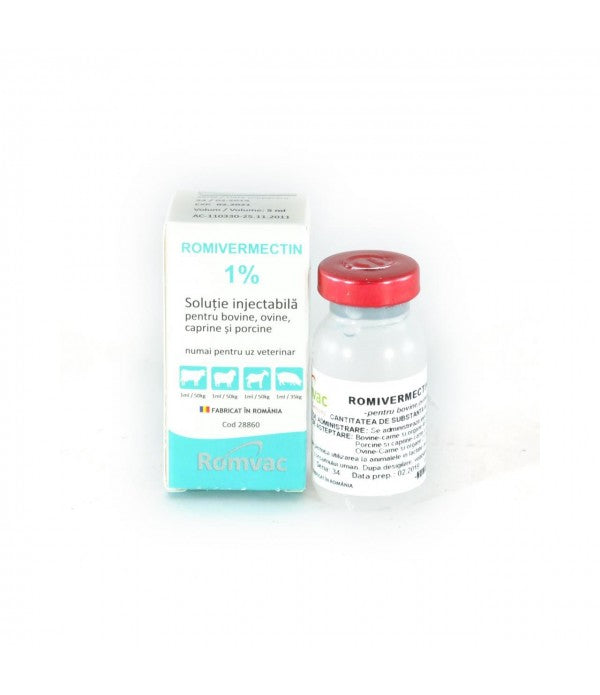 Romivermectin 1% sol. injectabila