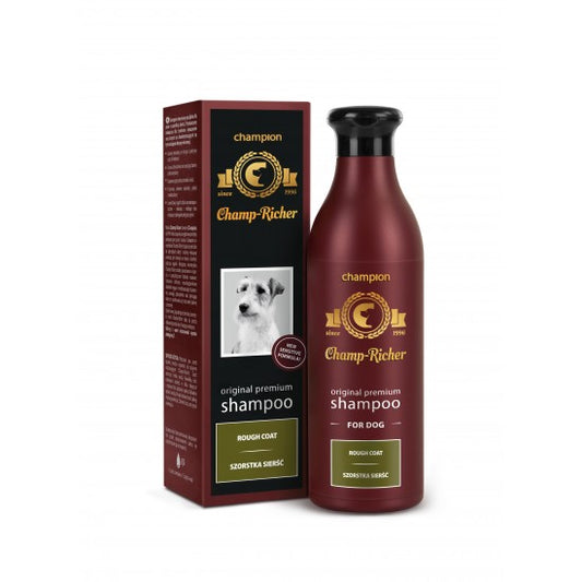 SAMPON CHAMP RICHER PENTRU CAINI CU BLANA SARMOASA- 250 ML