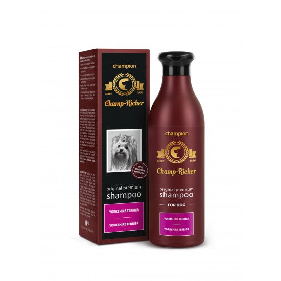 SAMPON CHAMP RICHER PENTRU CAINI YORKSHIRE TERRIER- 250 ML